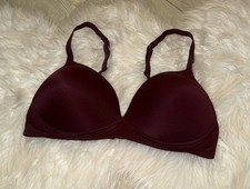 Warners 04031O Elements of Bliss Wireless Lift T Shirt Bra Womens 36B Purple New