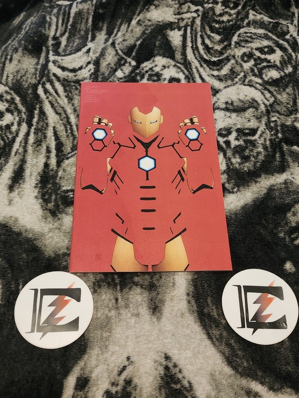 Civil War II #1 JTC Negative Space Iron Man Variant!! 