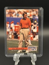 1992 Pro Set - Bill Belichick, #144, Error