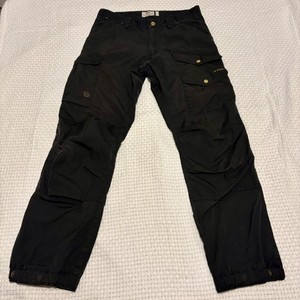 Fjällräven Vidda Cotton Blend Pro Trekking Trousers, Black