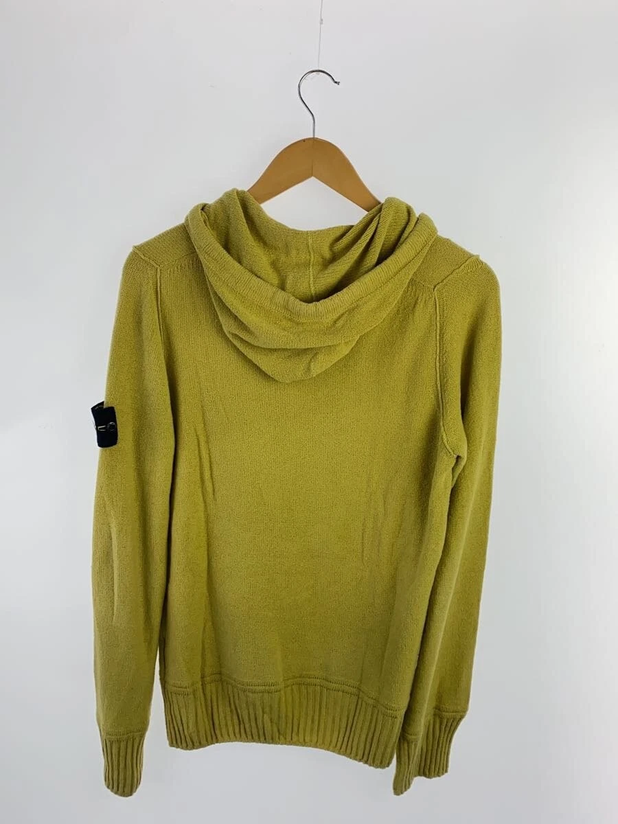 Felpa con cappuccio STONE ISLAND gialla S usata