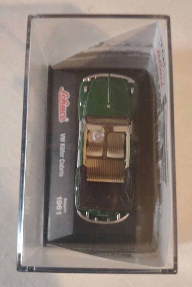 SCHUCO -TCM  Modellino VOLKSWAGEN MAGGIOLINO CABRIO (1961) - Scala 1:72 - Immagine 4 di 4