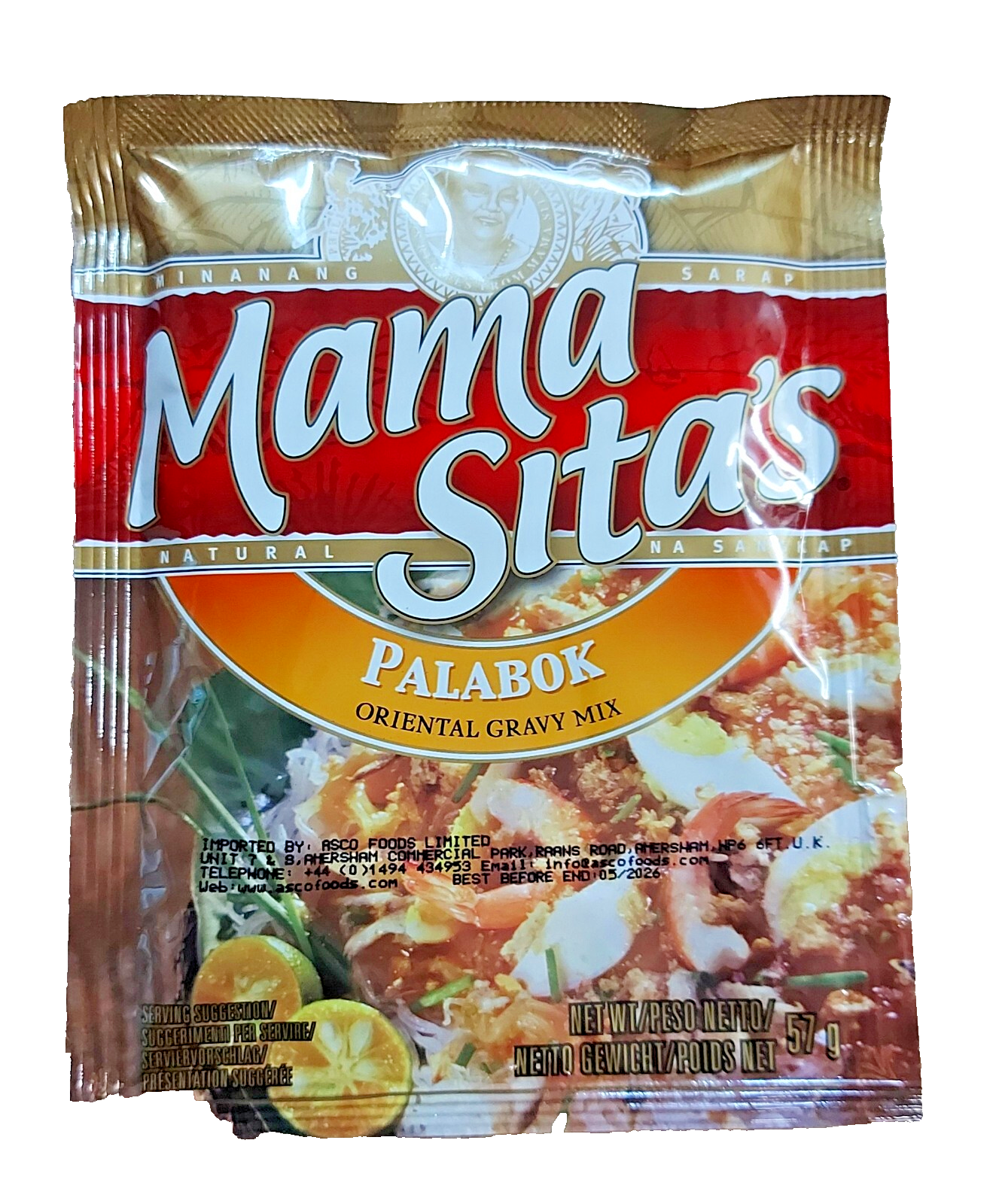MAMA SITA'S PALABOK ORIENTAL GRAVY MIX - 57G