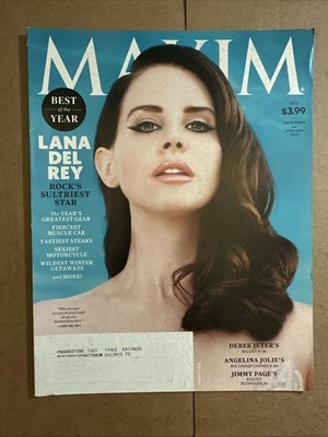 Maxim Magazine December/January 2015 Lana Del Rey