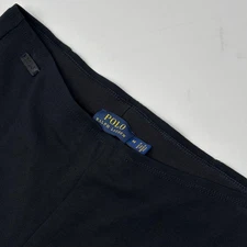 Polo Ralph Lauren Women's M Black Riding Jodhpur Style Leggings Grip Patch