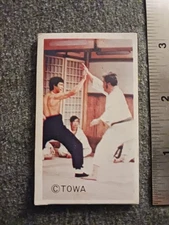 Menko Bruce Lee Trading Card Japan Towa
