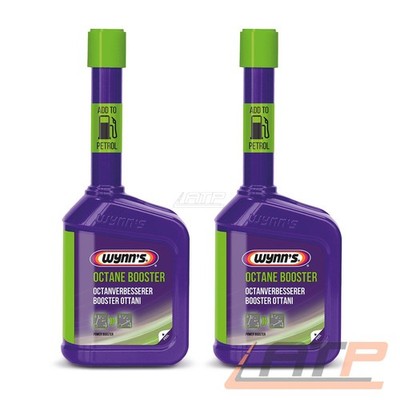 WYNNS 2x 325ml OCTAN UND LEISTUNGSVERBESSERER 10+ BOOSTER BENZINER