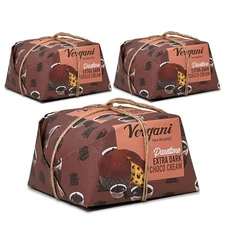 Vergani Extra Dark Chocolate Panettone-Italian Cake - 750g(1.65 lb)