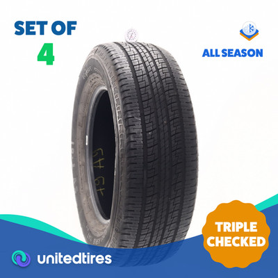 Set of (4) Used 265/65R18 Advanta SV T-01 114T - 7.5-9.5/32