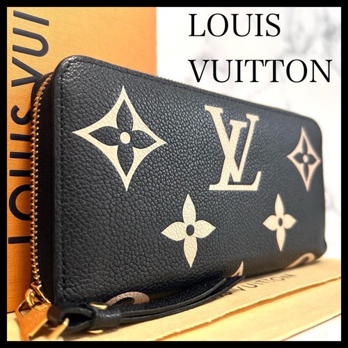 Louis Vuitton Bicolor Monogram Empreinte Zippy Wallet