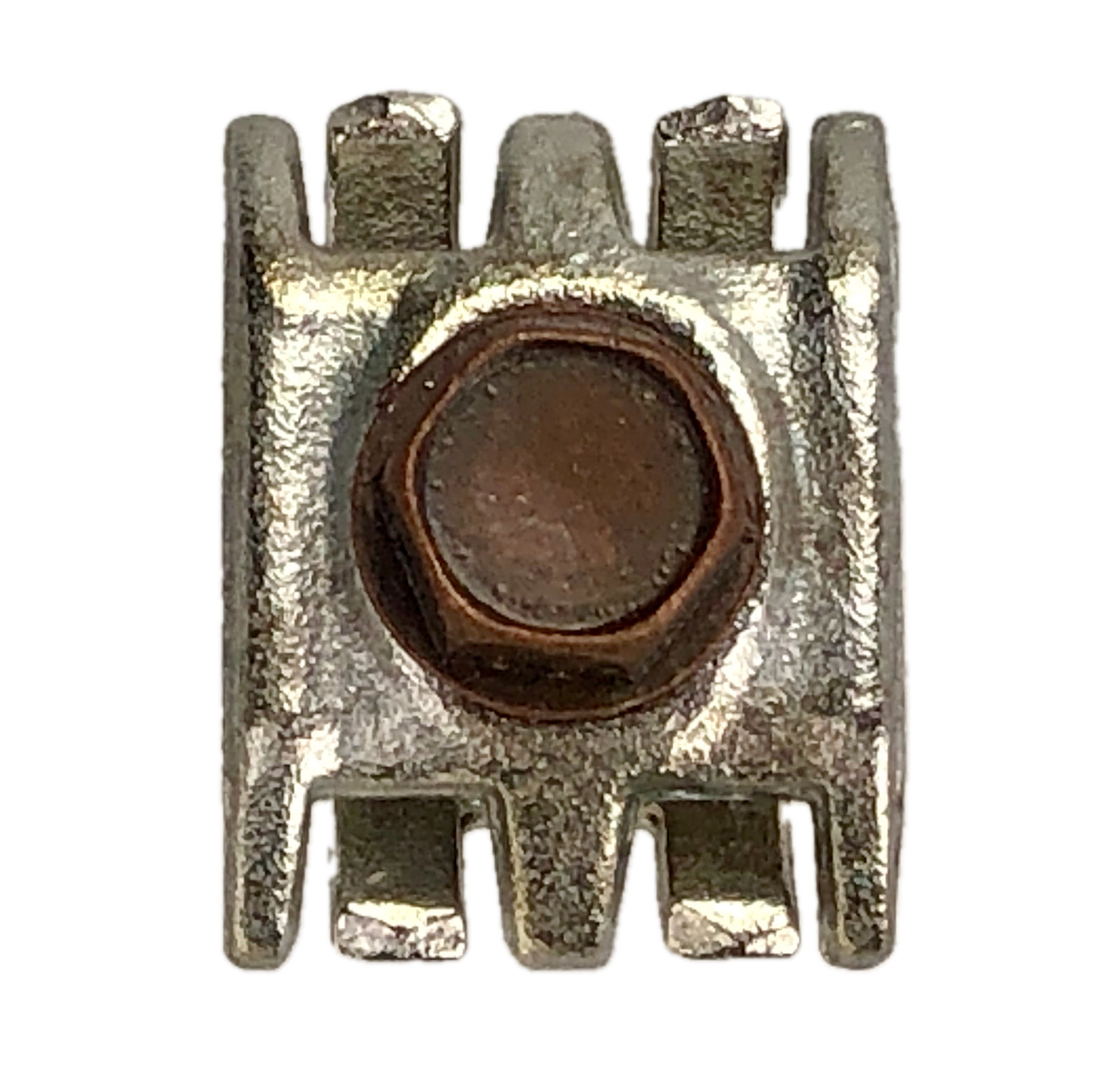 100 Pack MacLean SI-2174 Weaver KUL K-1 Bonding Clamp 1/0 AWG 6 AWG Tin-Plated