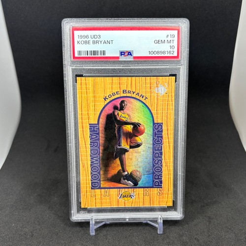 1996 UD3 #19 KOBE BRYANT ROOKIE RC PSA 10
