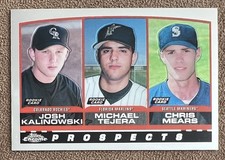 2000 Topps Chrome Prospects #206 Josh Kalinowski/Michael Tejera/Chris Mears RC