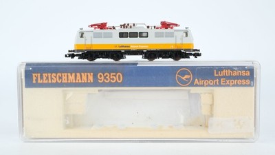 Fleischmann N E-Lok ''Lufthansa Airport Express'' BR 111 049-3 DB aus 9350 (in EVP