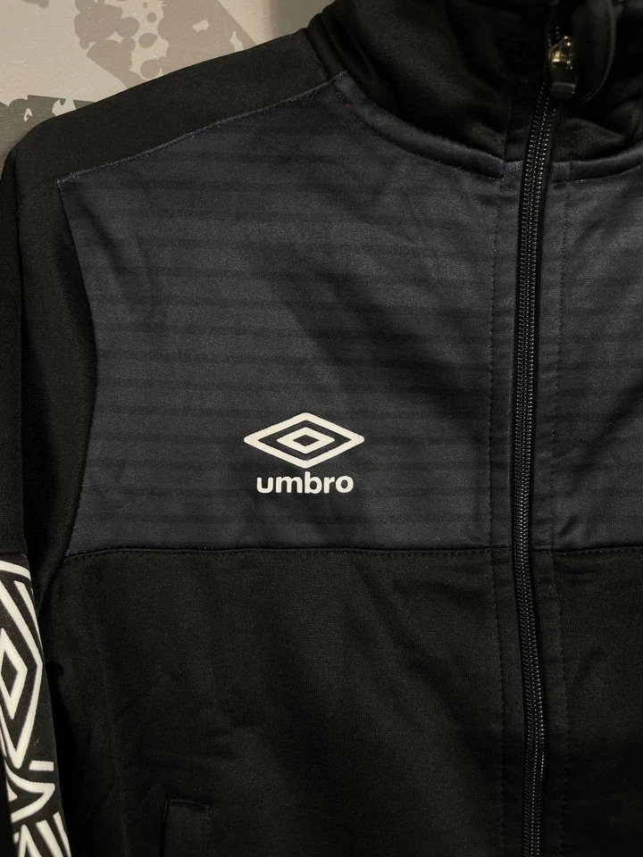 Mallorca Entrenamiento Fútbol Fútbol Chaqueta Negro Umbro Joven Talla S 8 Años ig93 Foto 3 de 4
