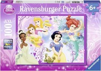 Puzzle Disney Princess Ravensburger 100 Teile, 10857, Neu