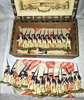 Elastolin 7 cm Fusser Regiment Specht ß Marschierer 24 Stück