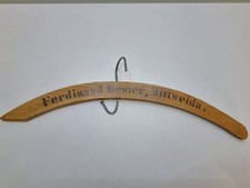 Vintage Ferdinand Bester Mittweida coat hanger
