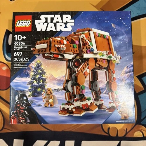 NEW Lego Star Wars set 40806 Gingerbread AT-AT Walker In HAND