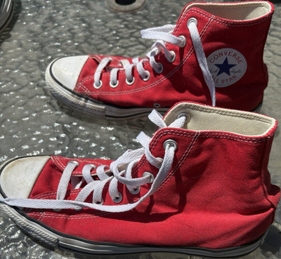 Converse Chuck Taylor All Star High Top Red Men's Athletic Sneakers M9621