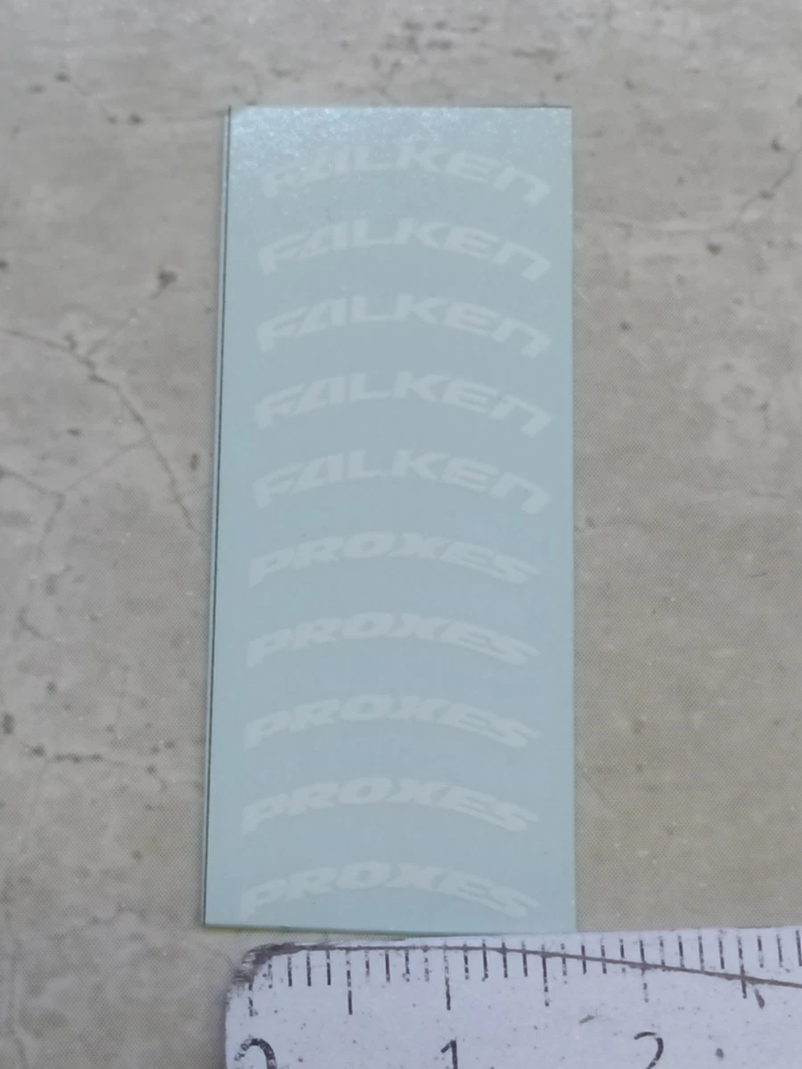 Décalcomanies Street Races 09-3 échelle 1/18 - Blanc, 70x40 Mm - INTERDECAL