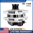 Alternator OEM 11326 For 2011-2016 Toyota Highlander 2007-2016 Sienna 3.5L 150A