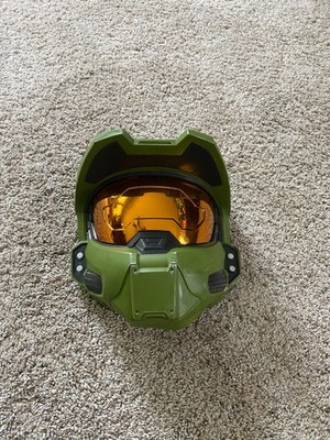 Halo Master Chief Cosplay Helmet Halloween Costume Armor Scuffs & Scratch Design