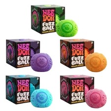 NeeDoh Smiled Fuzz Ball Flower Power Wonder Waves Squishy Stress Ball Fidget Toy