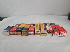 Lot 10 Philco Etc Electronic Tubes w BOXES 6AQ5A, 6AH6, 17Y9, 10LW8,3AU6 Etc