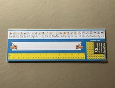 30 Sheets Learning All-In-One Desk Plate By ArtSkilks 15.5 X 5 , New In Package