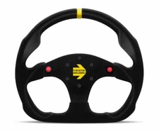 MOMO Steering Wheel Mod 30 with Buttons Black Suede 320mm R1960/32SHB 