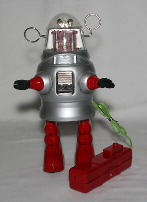 TR-2051 HA HA TOYS, REMOTE CONTROL, PISTON ACTION B/O ROBOT
