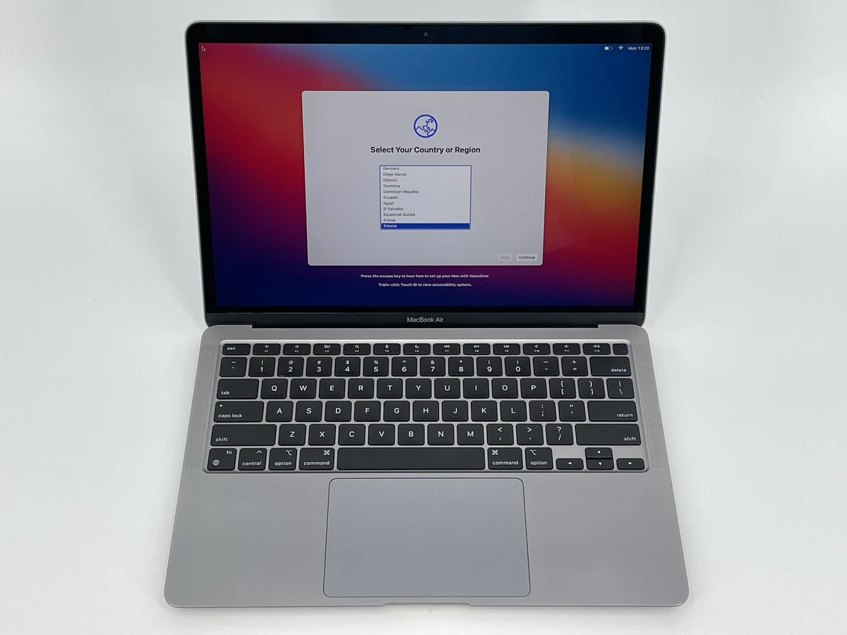 MacBook Air 13 Space Gray 2020 3.2 GHz M1 8-Core GPU 16GB 512GB