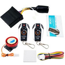 Motorcycle Engine Start A Key Flameout Function Sensing Anti-Theft Two-Way Alarm