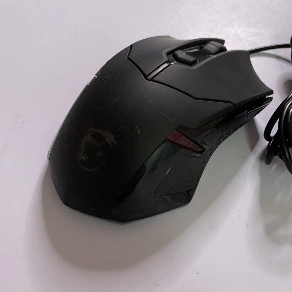 MSI Interceptor DS B1 Gaming Mouse USB Wired - Image 2 of 4