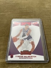 2020-21 CONTENDERS TYRESE HALIBURTON RED PARALLEL DRAFT CLASS SACREMENTO #21