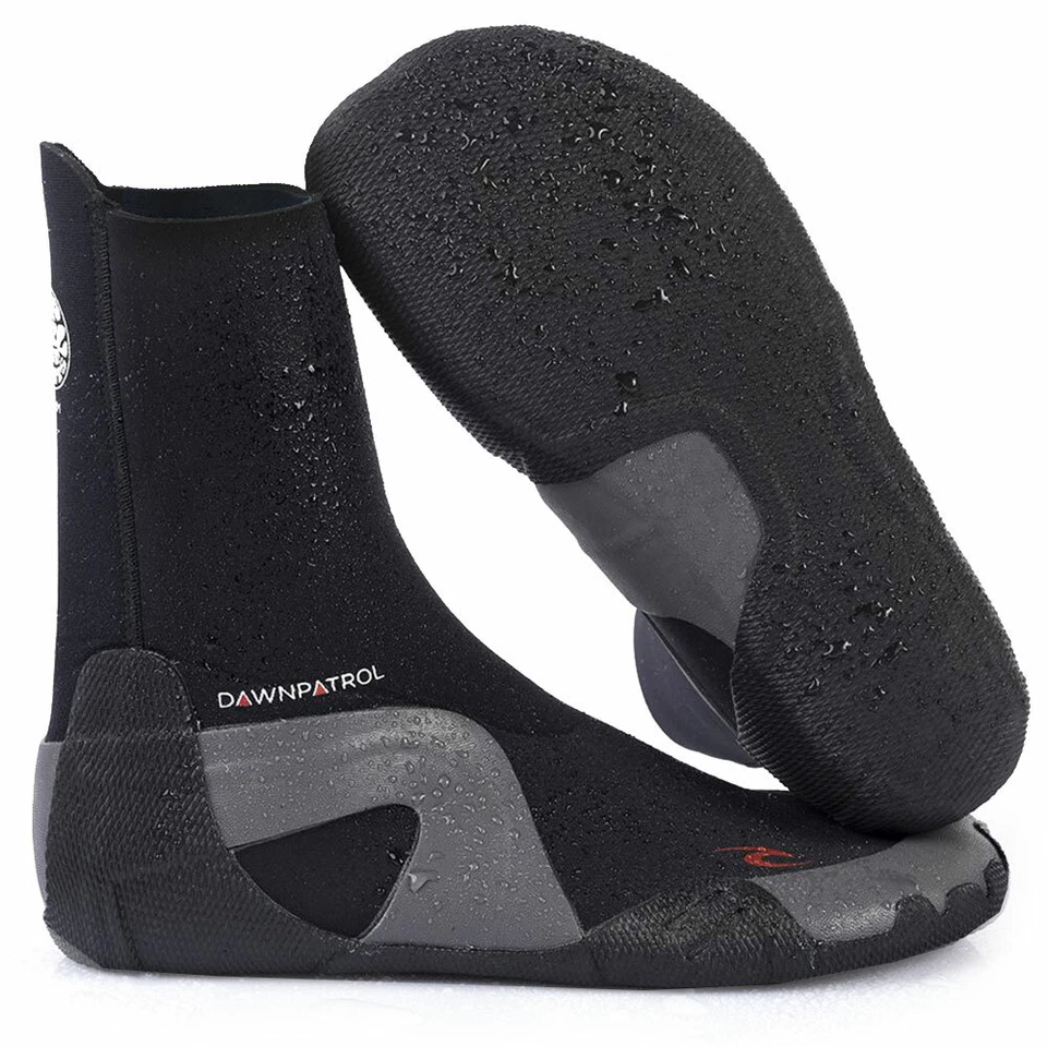 Rip Curl Dawn Patrol Neoprenschuhe Boots Tauscherstiefel Neopren-Schuhe Schwarz