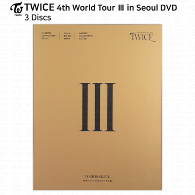 TWICE 4th World Tour III in Seoul DVD Official Photocard Polaroid