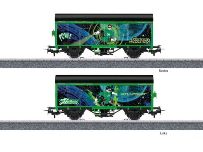 Märklin 44830 Start up - Gedeckter Güterwagen Green Lantern, AC, H0