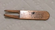 Vintage TONTO VERDE Golf Divot Tool ~ Rio Verde, AZ ~ Steel ~ Pre-Owned