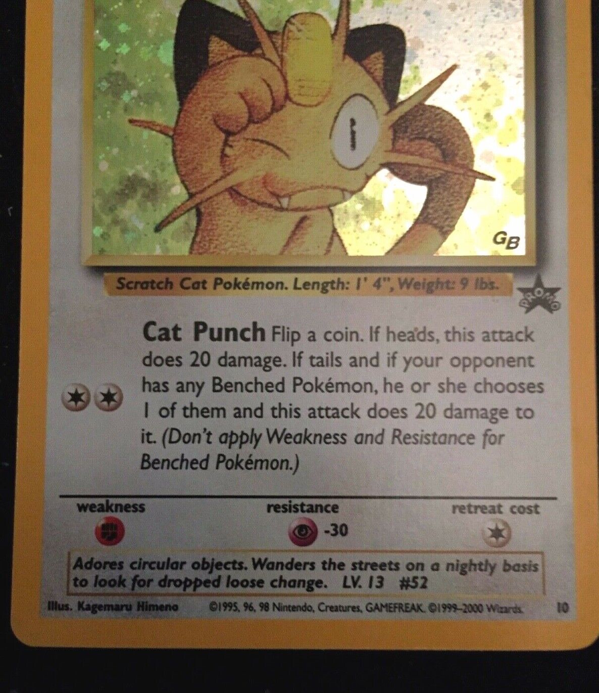 Meowth 🐱 (Game Boy) Promo . . . Thank you @mintly_collectables