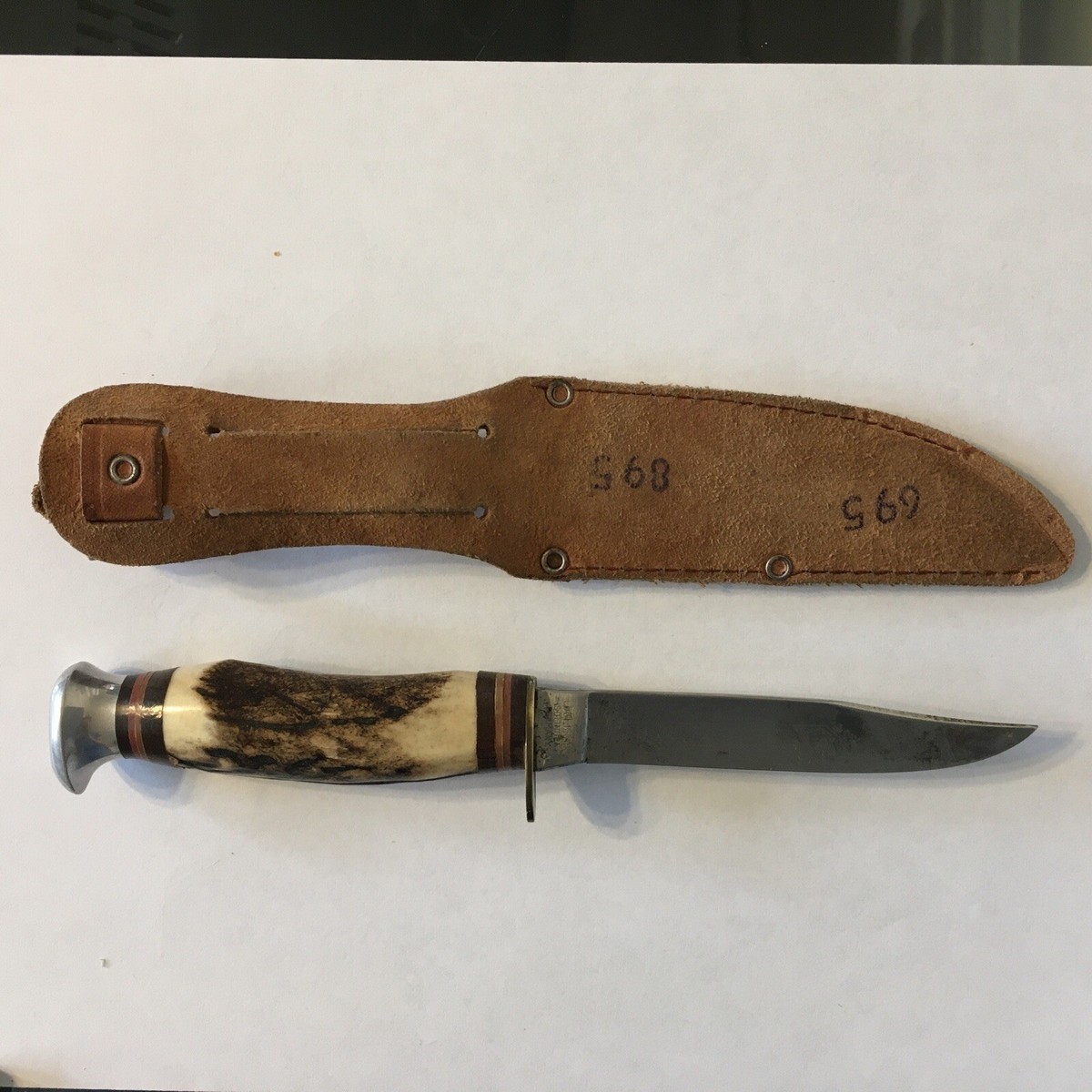 VINTAGE EDGE BRAND 468 SOLINGEN GERMANY HUNTING KNIFE | eBay