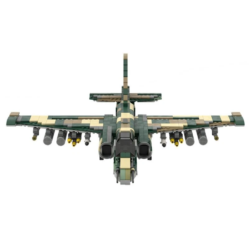 MOC-67589 Su-25 Aircraft Military 900 Pieces Building Blocks Toys Set - Image 2 of 4