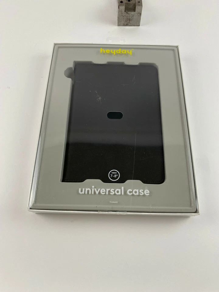 Универсальный черный чехол Heyday для планшета 7-8 дюймов с подставкой под любой угол мягкий сенсорный - Изображение 3 из 4