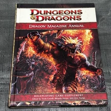 Dragon Magazine Annual 4th edition 4e D&D Dungeons Dragons