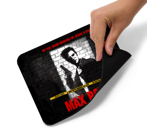 Max Payne - Mata pod mysz | Podkładka pod mysz - Retro nadruk gry - 3 rozmiary do 39x30cm - Zdjęcie 1 z 2