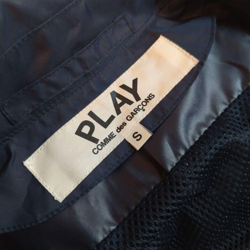 PLAY COMME des GARCONS Single Trench Coat Polyester Men's S - Picture 16 of 20