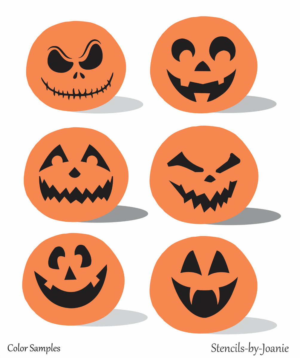 Scar Pumpkin Stencils
