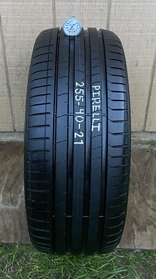 1] Pirelli 255/40R21 102Y P Zero PZ4 255-40-21 Tire PNCS🔇 Tread