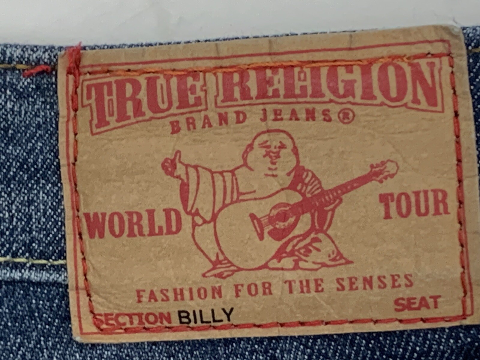 True Religion Women BILLY Jeans Size 26 Blue Cotton MADE IN USA Excellent Condit thumbnail 5